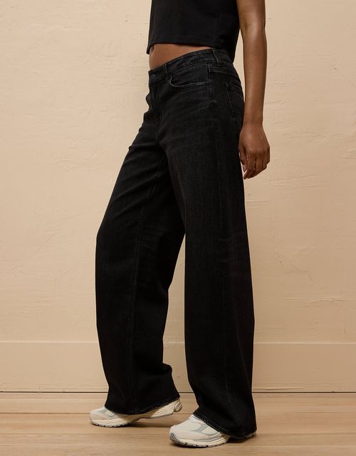 Jean Baggy Wide-Leg de Tiro Bajo Ae
