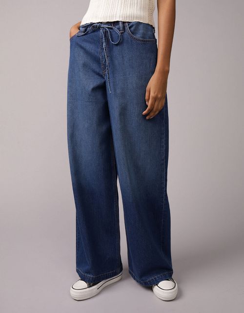 Jean Wide-Leg de Tiro Bajo Ae