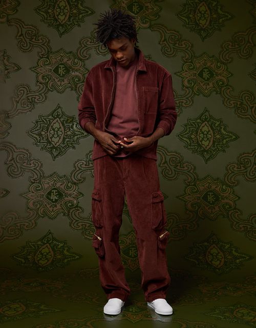 Ae x Tru Kolors Chaqueta de Corduroy