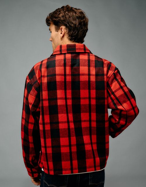 Chaqueta Tipo Camisa con Cierre Ae