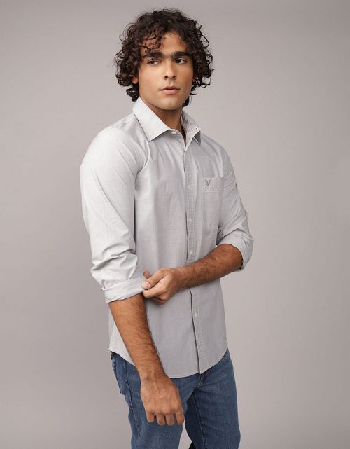 Camisa de Oxford Slim Fit Everyday Ae