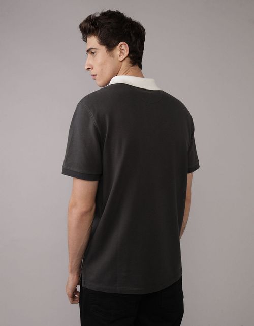 Camiseta Tipo Polo Slim Fit Ae