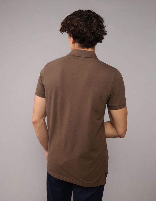 Camiseta Tipo Polo Slim Fit Ae