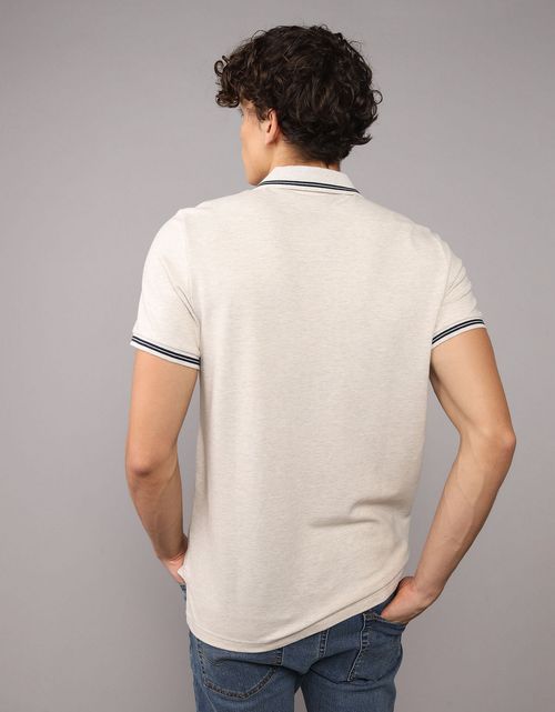 Camiseta Tipo Polo Slim Fit Ae