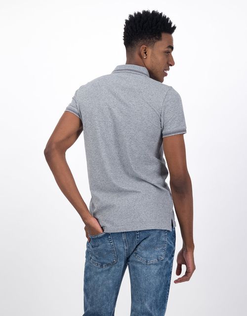 Camiseta Tipo Polo Slim Fit Ae