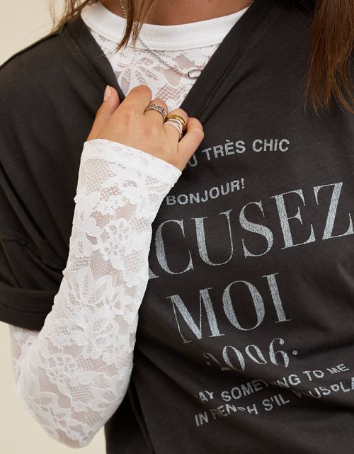 Camiseta Manga Larga By Aerie