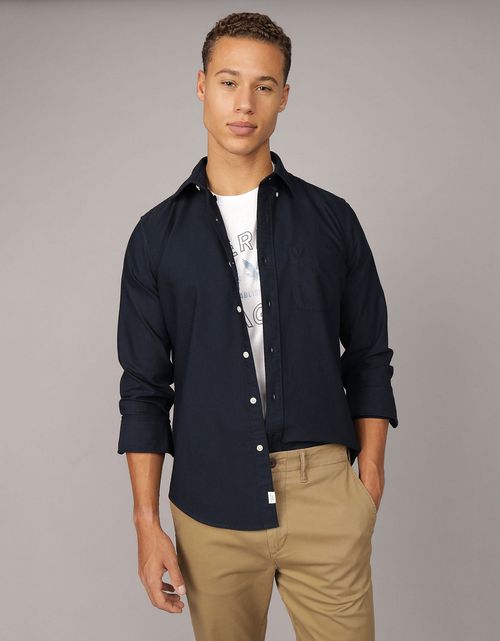 Camisa Oxford Slim Fit Ae
