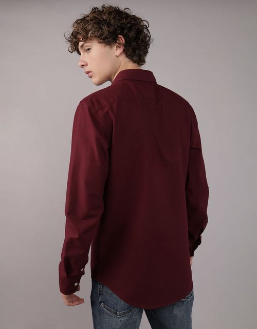 Camisa Oxford Slim Fit Ae