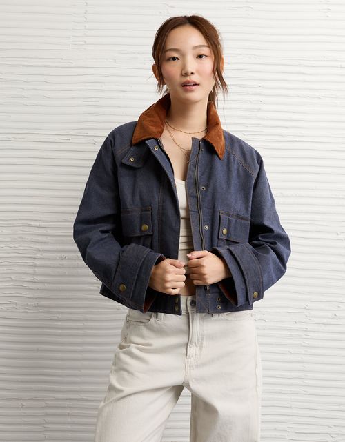 Chaqueta Utility Cropped Ae