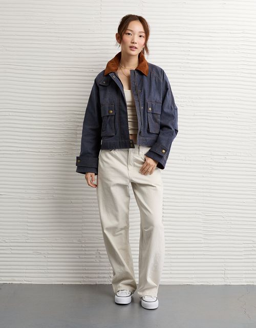 Chaqueta Utility Cropped Ae