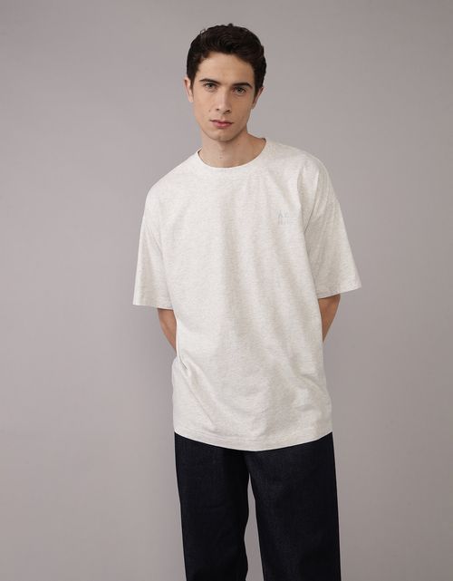 Camiseta Oversized con Gráfico Ae