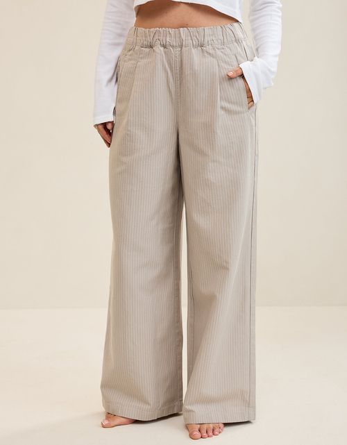 Pantalón de rayas By Aerie