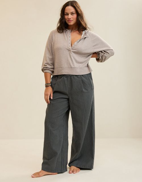 Pantalón de rayas By Aerie