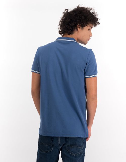 Camiseta Polo de Pique Slim Fit Ae