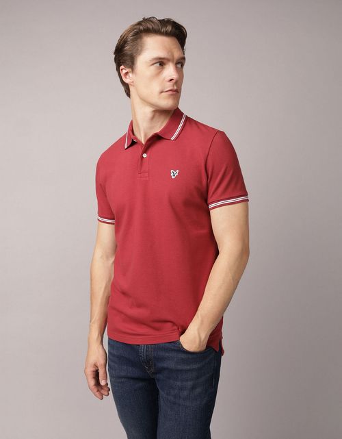 Camiseta Polo de Pique Slim Fit Ae