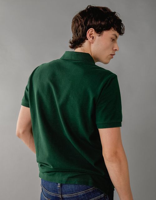 Camiseta Tipo Polo Slim Fit Ae