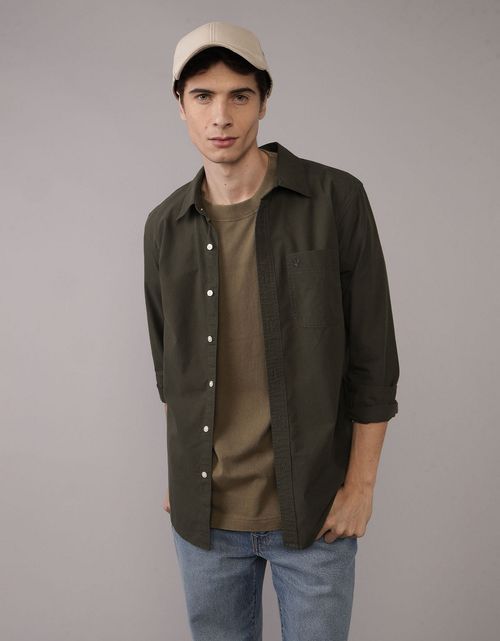 Camisa de Oxford Slim Fit Everyday Ae