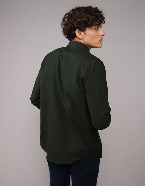 Camisa Oxford Slim Fit Ae