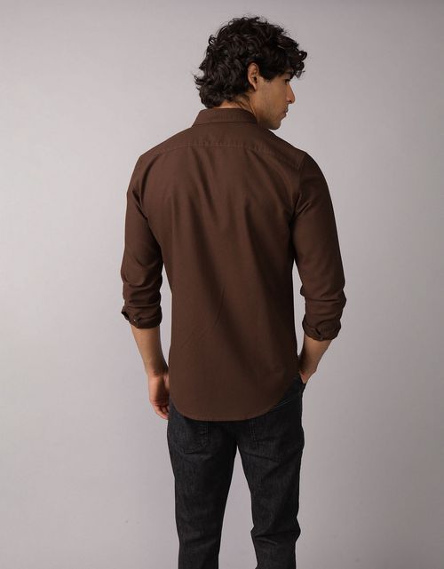 Camisa Oxford Slim Fit Ae