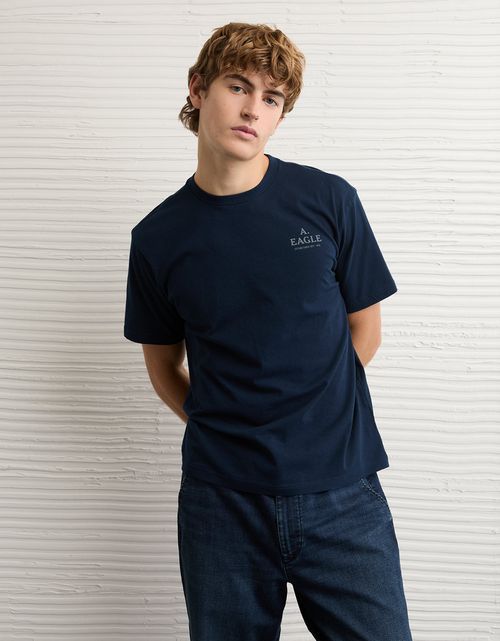 Camiseta Gráfica con Logo Ae