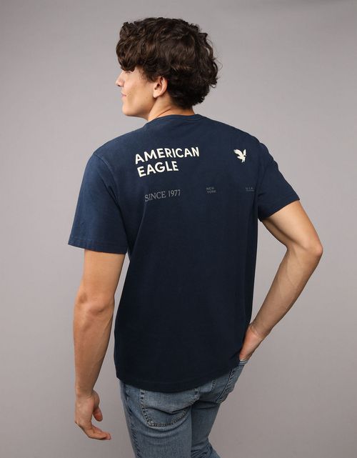 Camiseta gráfica con logotipo icónico Ae