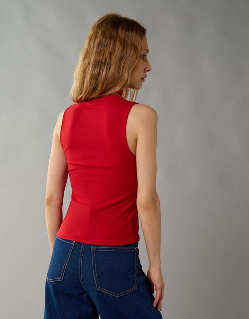 Top de cuello simulado Ae Butterplush