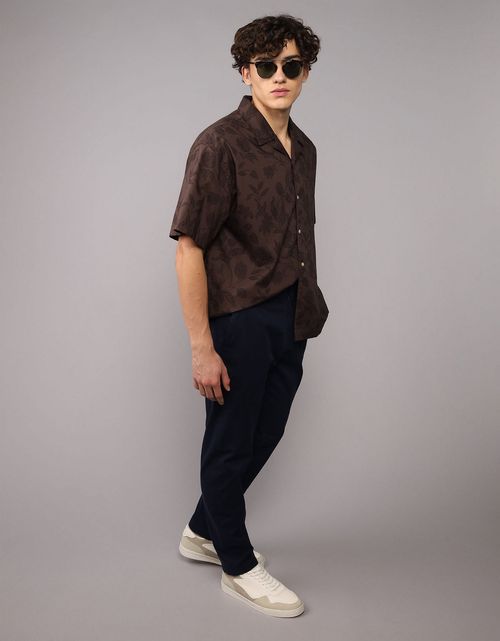 Camisa de Cuello Campamento Relajado de Ae Everyday