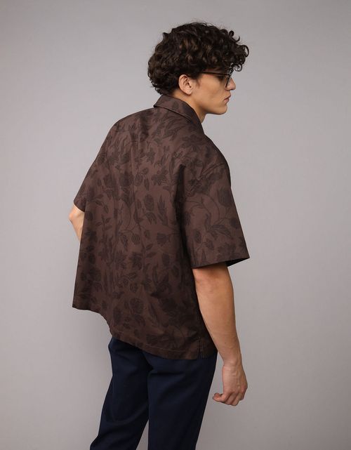 Camisa de Cuello Campamento Relajado de Ae Everyday