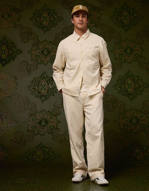 Ae x tru Kolors Pantalón Holgado de Chenilla