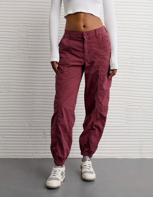 Jogger Baggy de Cargo Tiro Alto Ae