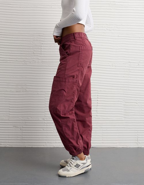 Jogger Baggy de Cargo Tiro Alto Ae