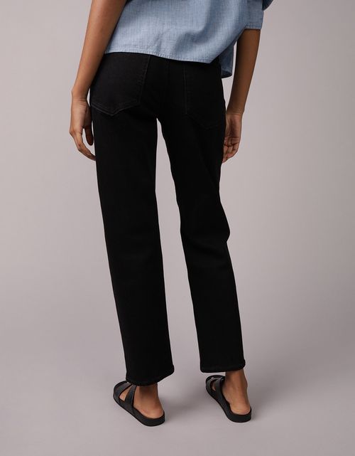 Jean Straight Ankle de Tiro Alto Ae
