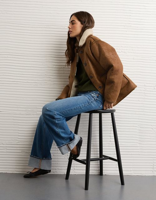 Chaqueta Reversible de Piel de Oveja