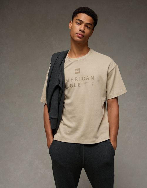 Camiseta Gráfica Ae Boxy 24/7