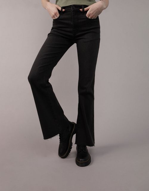 Jean acampanado de cintura súper alta de siguiente nivel de AE