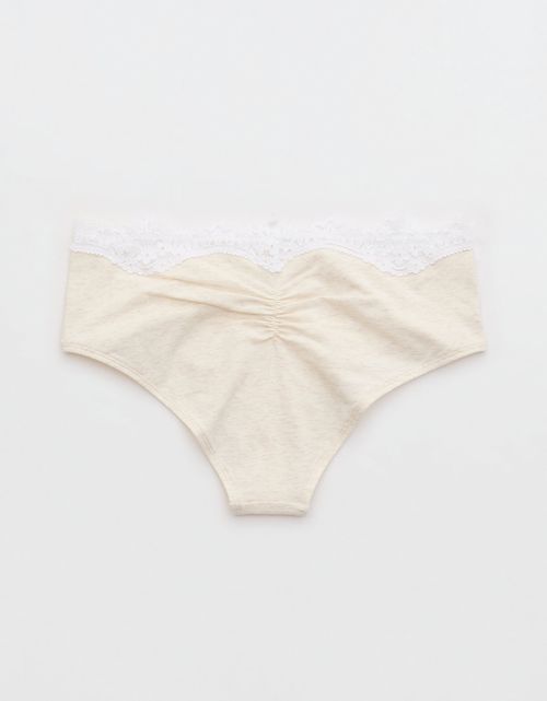 Superchill Cheeky de Algodón y encaje By Aerie