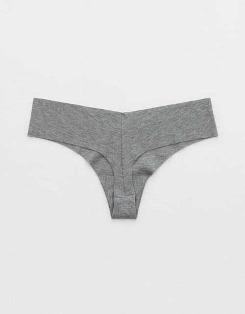 Superchill Thong de algodón No Show By Aerie
