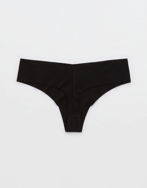 Superchill Thong de algodón No Show By Aerie