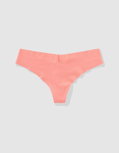 Superchill Thong de algodón No Show By Aerie
