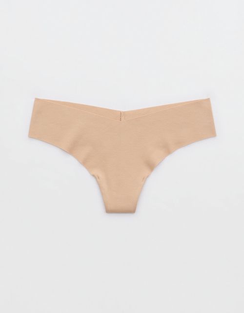Superchill Thong de algodón No Show By Aerie