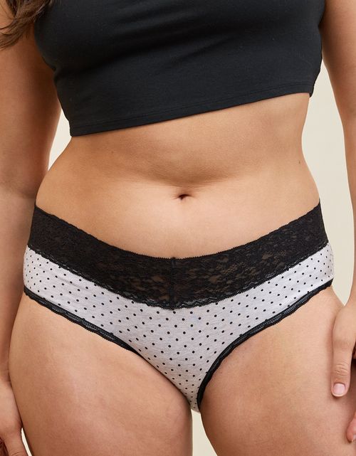 Superchill Cheeky de Algodón y encaje By Aerie