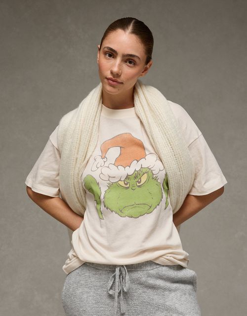 Camiseta gráfica relaxed del Grinch