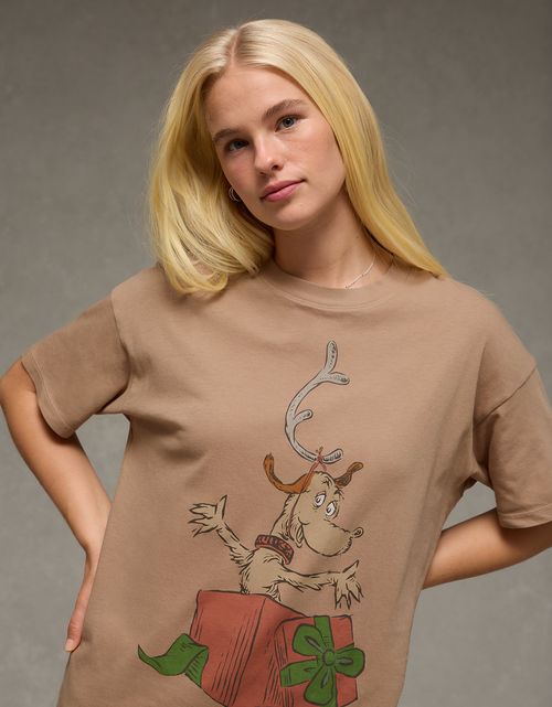 Camiseta gráfica relaxed del Grinch