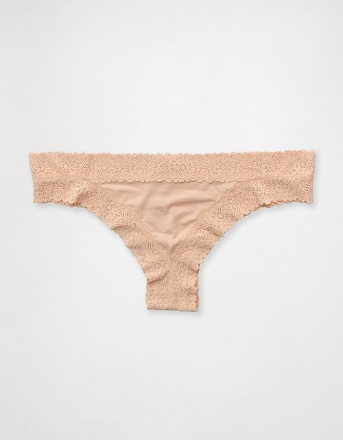 Thong Sunnie Blossom de encaje By Aerie