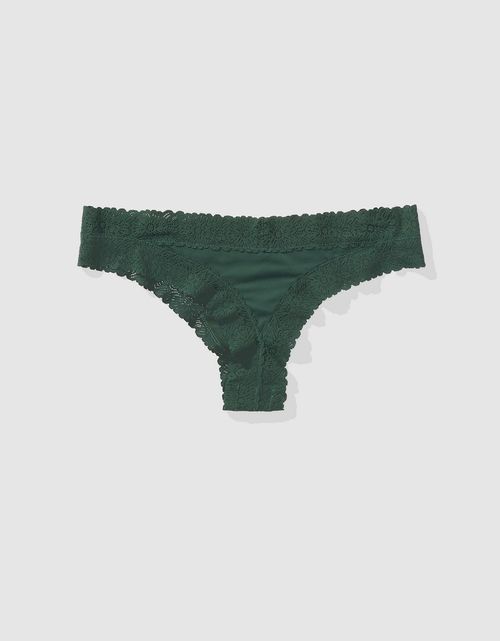 Thong Sunnie Blossom de encaje By Aerie