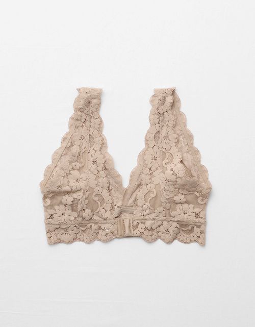 Bralette Show Off con encaje y escote By Aerie