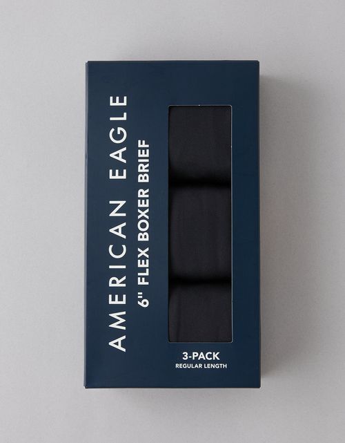 Paquete de 3 Bóxer Clásico de 6 pulgadas Ae