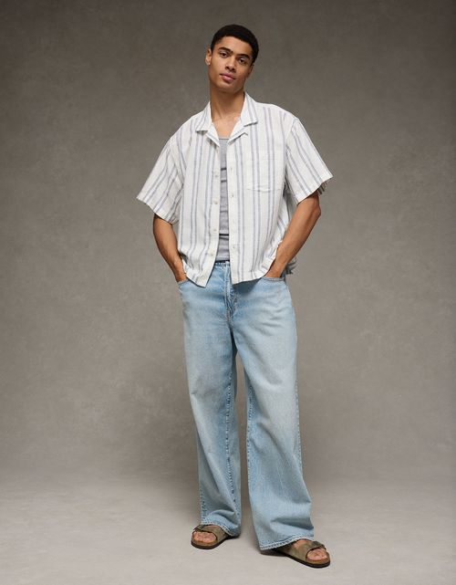 Camisa Manga Corta Relaxed Fit Ae