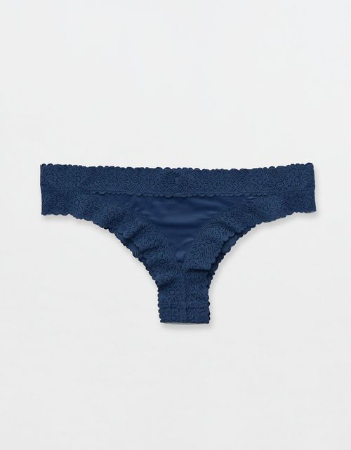 Thong Sunnie Blossom de encaje By Aerie