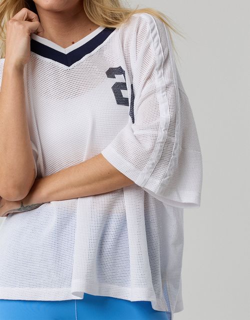 Camiseta OFFLINE manga corta de malla By Aerie